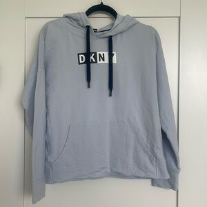 DKNY sport logo hoodie with front kangaroo pocket
